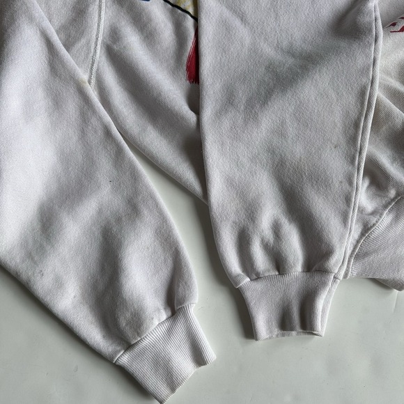 Vintage 90s Desert Storm Sweatshirt Support Our Troops Crewneck USA Patriotic L - Picture 5 of 10